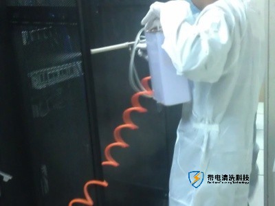 廊坊市某石油能源公司机房服务器专项清洗除尘
